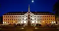 Der Rubenowplatz in der Nacht