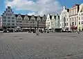 Dieser Platz in Rostock ist der Neue Markt.