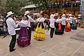 Eine Tanzgruppe in Honduras