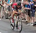 Lance Armstrong an seiner letzten Tour de France im Jahr 2010.