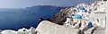 Auf der Insel Santorini