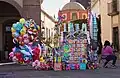 Spielzeugballons an einem Stand in Mexiko