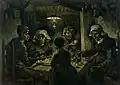„Die Kartoffelesser“ aus dem Jahr 1885