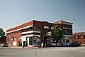 Das Superman Museum in Metropolis, einer Stadt im Bundesstaat Illinois