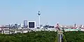 Der höchste deutsche Fernsehturm ist der in Berlin und geht bis 368 Meter in die Höhe.