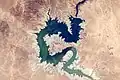 Der Qadisiyah ist ein Stausee im Norden des Landes.
