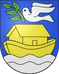 Das Dorf Arch im Schweizer Kanton Bern führt die Arche in ihrem Wappen.