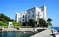 Im Schloss Miramare verbrachten einst die Habsburger den Sommer.