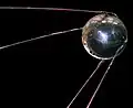 Satellit Sputnik: Auch in der Raumfahrt wollte man zeigen, wer besser war.