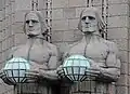 Bekannte Statuen beim Kunstmuseum