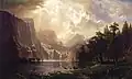 Vor 150 Jahren hat Albert Bierstadt die Sierra Nevada in Kalifornien gemalt.