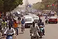 In Ouagadougou, der Hauptstadt von Burkina Faso: Dieses Land ist seit dem Jahr 1960 unabhängig.