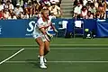 Boris Becker bei einem Tennisspiel in den USA.