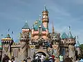 Dornröschen-Schloss in Disneyland in Kalifornien