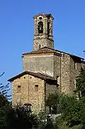 Eine typische Kirche aus dem Tessin