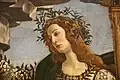 Auf einem Gemälde von Botticelli, aus der Zeit der Renaissance