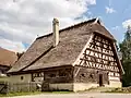 Im Freilandmuseum Oberpfalz: Fachwerk-Häuser gelten als typisch für Deutschland.