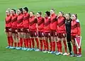 Das Schweizer Frauen-Team im Jahr 2022