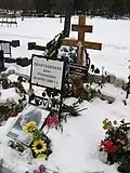 Ihr Grab in Moskau