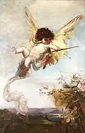 Amor war bei den Römern der Gott der Liebe.