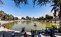 Die Oase Huacachina in Peru in Südamerika