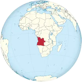 Angola on the globe (Angola centered).svg