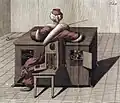 Die Maschine von hinten