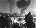 Die Vereinten Nationen kämpfen gegen Nordkorea und China, Bild von 1950