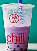 „Perlenmilch-Tee“ oder Bubble-Tea aus Taiwan
