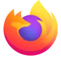 Es gibt viele verschiedene Browser. Dies ist das Logo von Firefox.