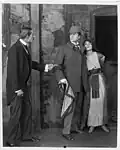 Standfoto aus einem Film im Jahr 1922, mit William Gilette
