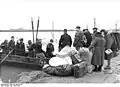 Im Jahr 1947 gab es Hochwasser im Oderbruch.