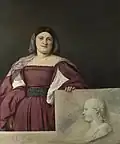 Ein Porträt von einer Dame