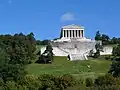 Die Walhalla von weitem gesehen