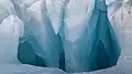 Wie es im Innern eines Eisbergs aussieht