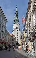 Das Michaelertor ist das einzige Tor der Stadtmauer, das heute noch steht.