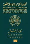 Ein Reisepass aus Algerien