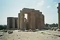 Das Ramesseum in Luxor: die Reste eines Tempels der Alten Ägypter.