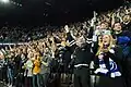 Fans bei einem wichtigen Handball-Spiel in Frankreich