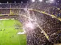 In La Bombonera, der „Pralinenschachtel“, spielt der Fußballverein Boca Juniors.