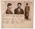 Ungefähr im Jahr 1911 hat die russische Polizei dieses Foto von Stalin aufgenommen.