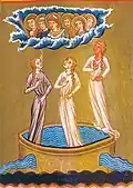 „Brunnen des Lebens“, aus einem Buch Hildegards