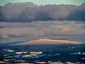 Blick von der Neubürg nach Osten, vorn ist der Ochsenkopf.