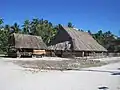 Auf dem Marakei-Atoll