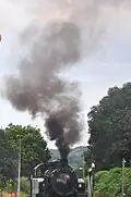Der Rauch einer alten Dampflokomotive ist ebenso schädlich wie der aus einem modernen Kohle-Kraftwerk.
