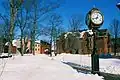 Die Universität von Prince Edward Island im Winter