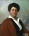 Der Schriftsteller Alexandra Dumas pére