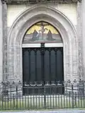 So sieht heute die Tür der Schlosskirche in Wittenberg aus.