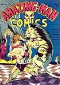 Amazing Man, ein Comic aus dem Jahr 1940