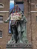 Robert Milligan hat viel Geld mit Sklaven verdient. Diese Statue stand in London, bis zum Jahr 2020.